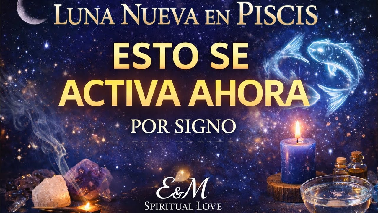 ⚠️ Luna Nueva en Piscis: Esto Se Activa En Tu Signo Desde Ahora ✨🔮