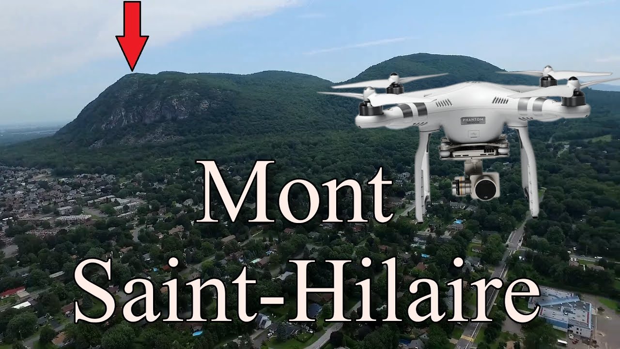 Mont Saint-Hilaire en drone