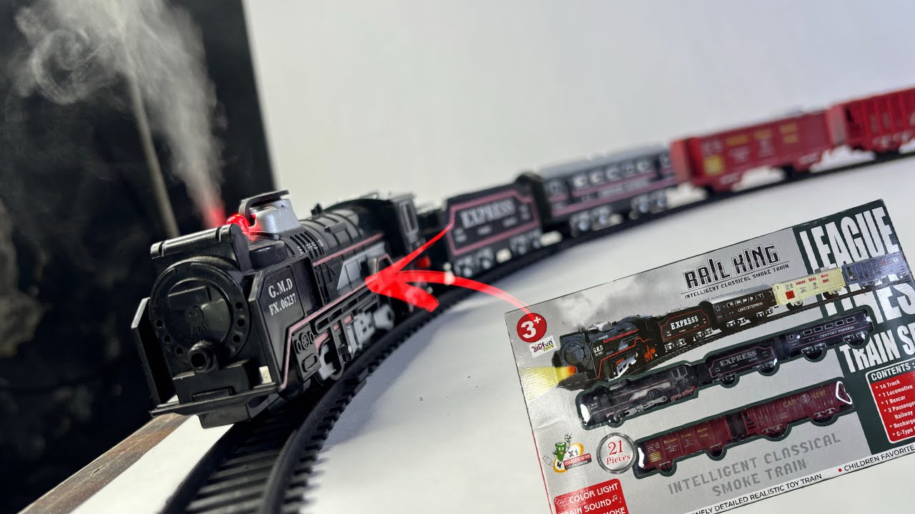 RAILKING CLASSICAL TRAIN SET SMOKE EDITION | RUNNING & TESTING