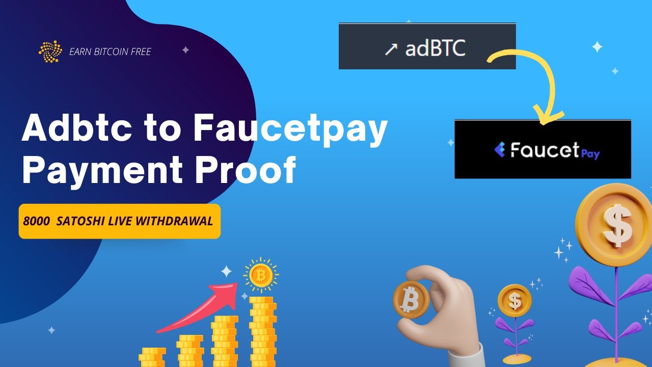Adbtc.top Payment Proof (8000 Satoshi Live Withdrawal) | Earn Bitcoin For Free Without Investment