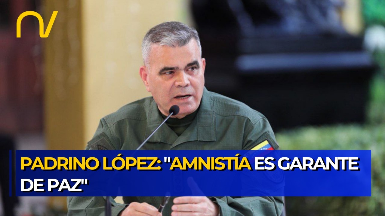 Ministro Padrino López: Ley de Amnistía es garante de la paz en la nación