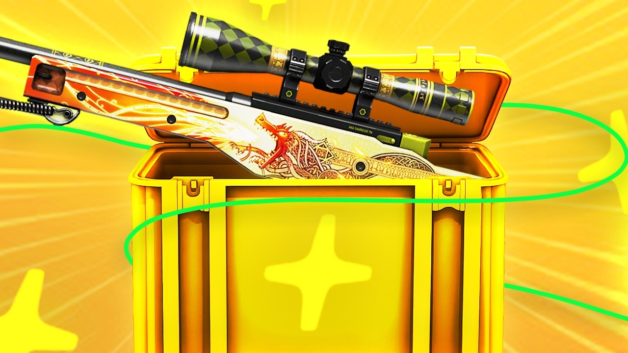 AWP DRAGON LORE UNBOXING ON RAIN.GG?!