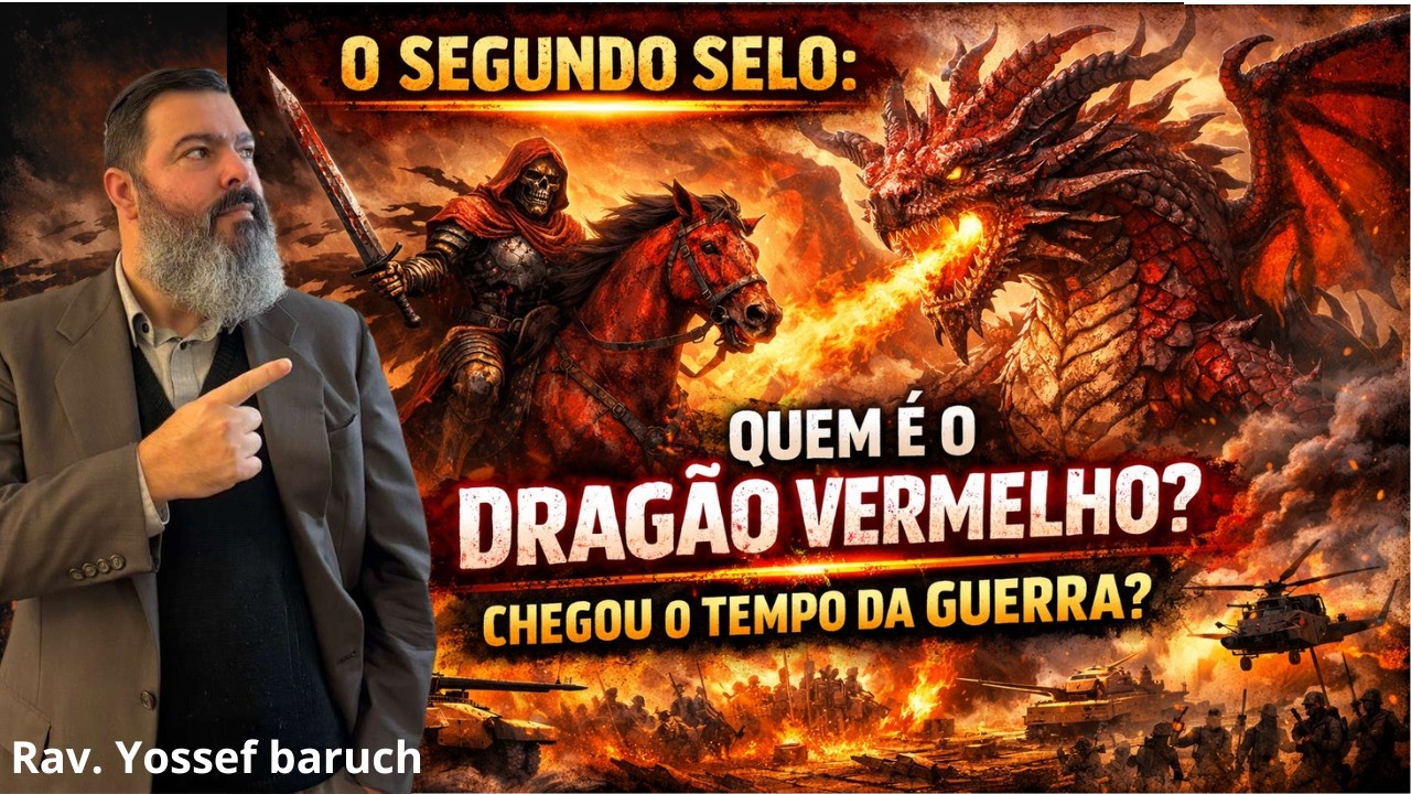 O Dragão Vermelho e o cavalheiro da Guerra.