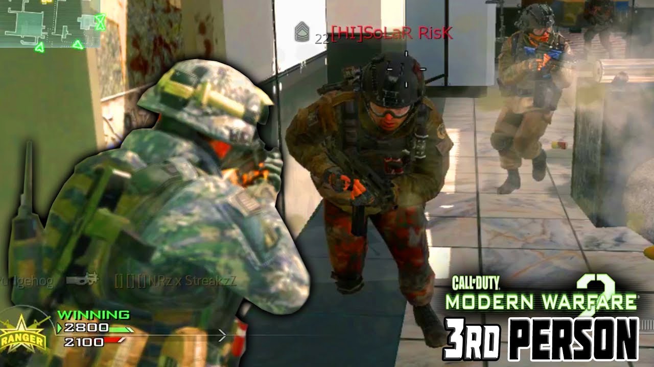 Playing Modern Warfare 2 3rd Person In 2019!