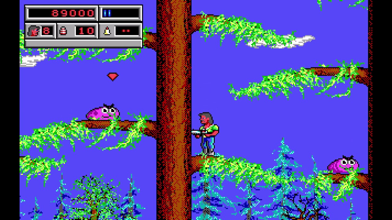 Bio Menace - Episode One: Dr. Mangle's Lab - 3. City Park (1993) [MS-DOS]