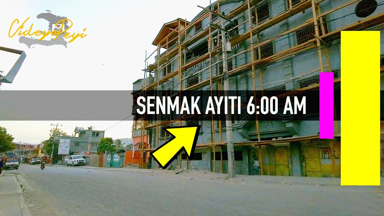 Walking early morning around Saint-Marc Haiti May 2023