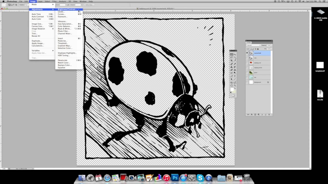 Ladybug Color Hold Demo