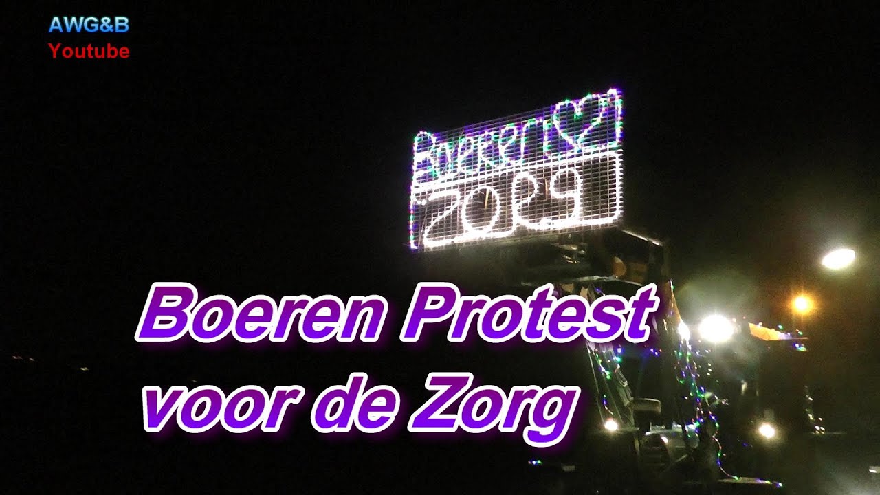 Boeren voor de Zorg 19 december Nederhorst en Weesp