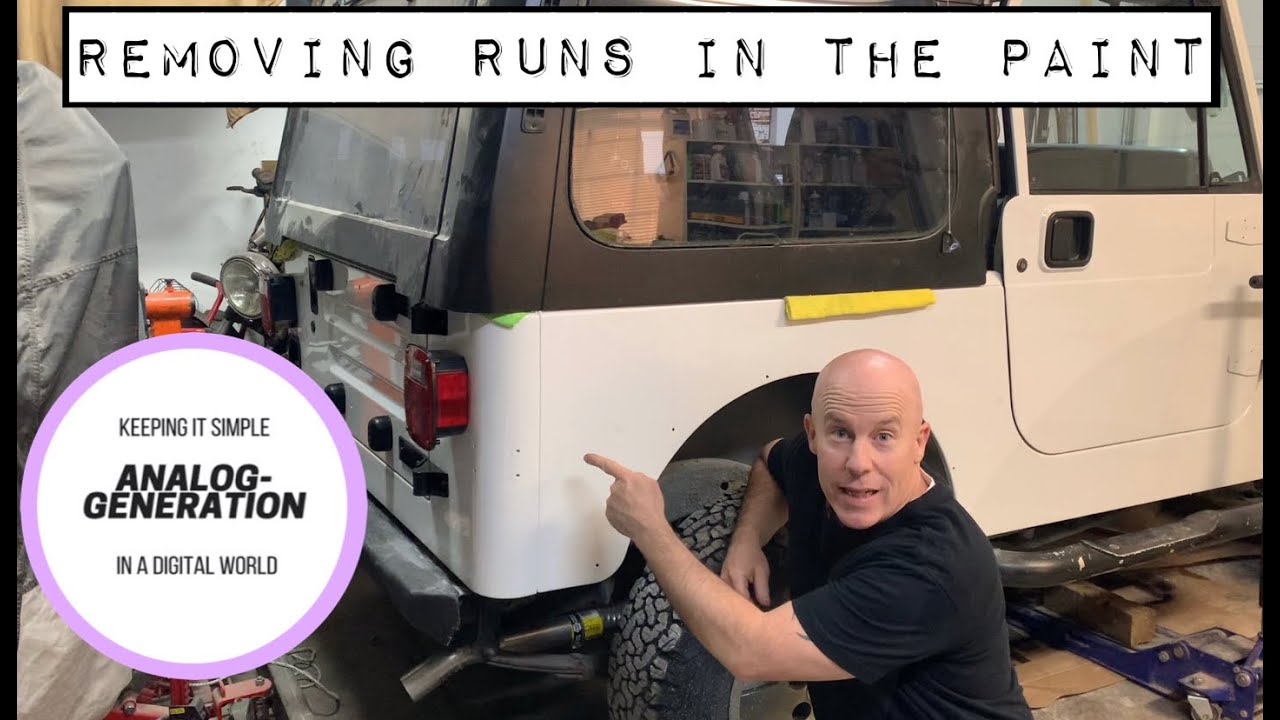 Fixing Paint Runs & More Assembly - 1995 Jeep Wrangler YJ Project Episode 17