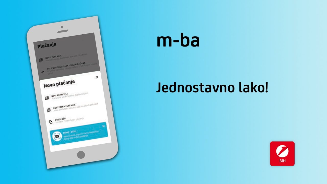 m-ba | plaćanje računa putem m-ba aplikacije i provjera statusa naloga