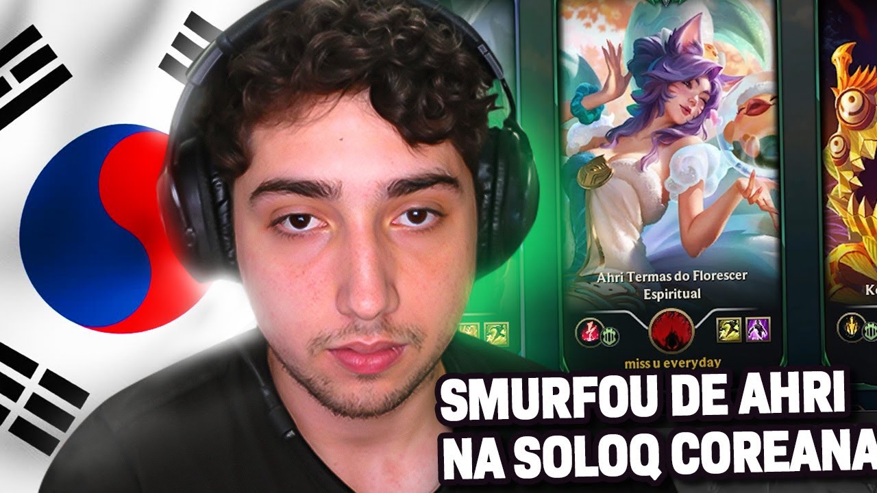 JEAN MAGO SMURFOU DE AHRI NA SOLOQ COREANA