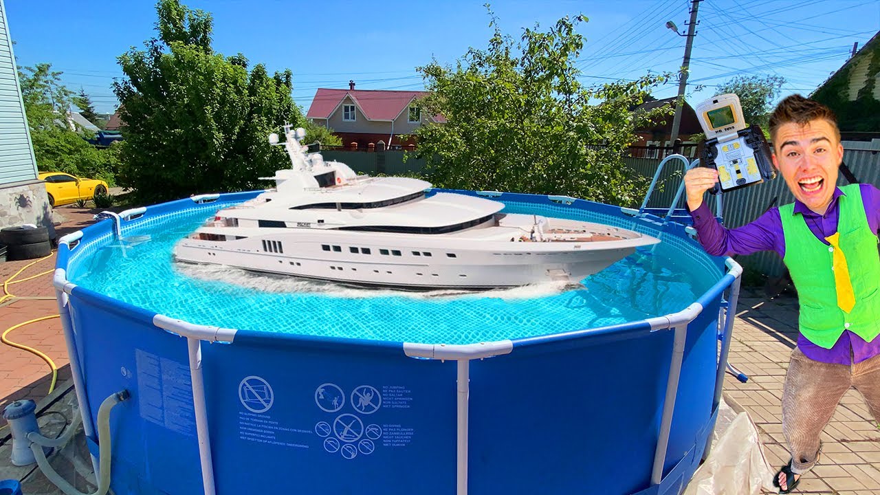 Mr. Joe on Camaro & MAGIC Remote VS Enchanted Ship & Yacht in POOL 13+