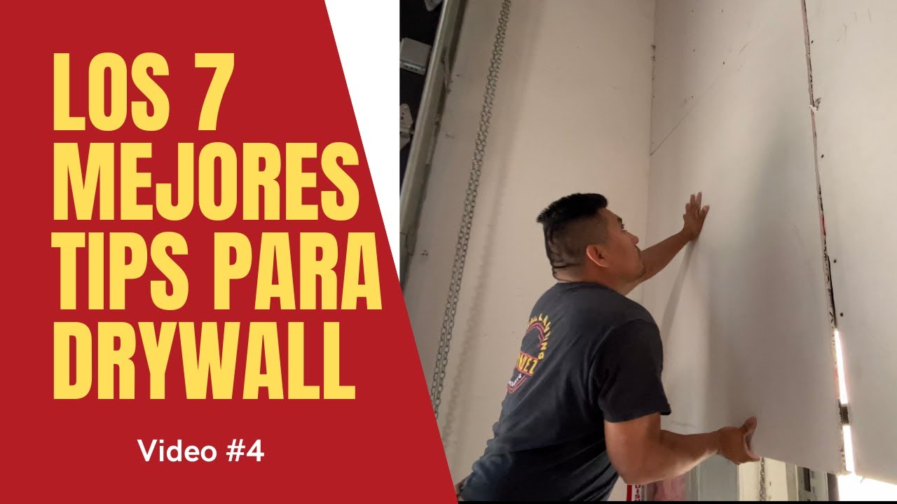 LOS 7 MEJORES TIPS PARA DRYWALL.👷🏽&zwj;♂️👷🏽&zwj;♂️👷🏽&zwj;♂️👷🏽&zwj;♂️👷🏽&zwj;♂️👷🏽&zwj;♂️👷🏽&zwj;♂️