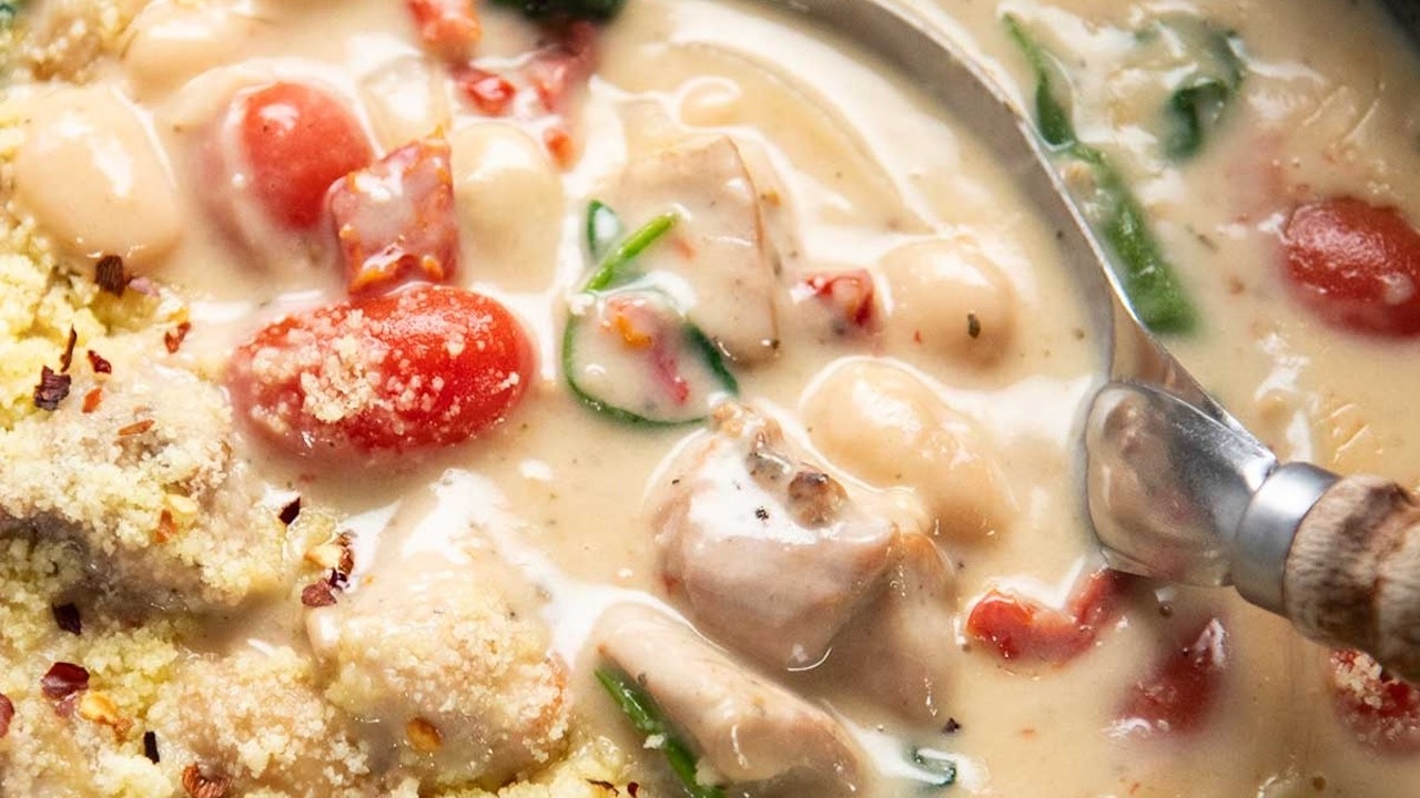 Tuscan Chicken Stew