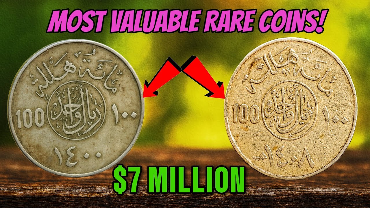  The Most Valuable 100 Halalas (1 Riyal) Coins in Saudi Arabia! | Rare Riyal Coins Worth BIG Money