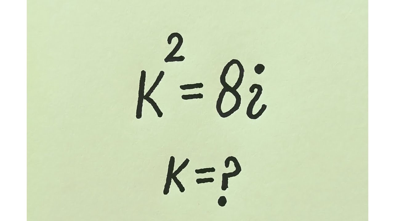 United States | Can you solve?? | Iota Math Simplification Question | k=?