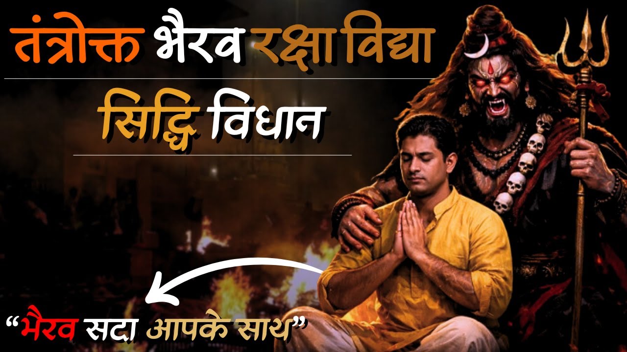 तंत्रोक्त भैरव रक्षा विद्या || भैरव बाबा खुद साथ रहेते है | Bhairav Protection Mantra