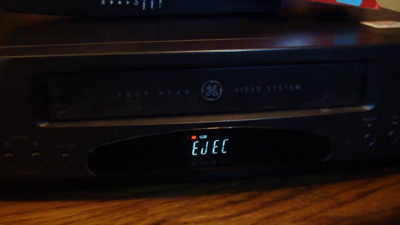 (1998) General Electric VG4043 VCR First Test (Goodwill Find)