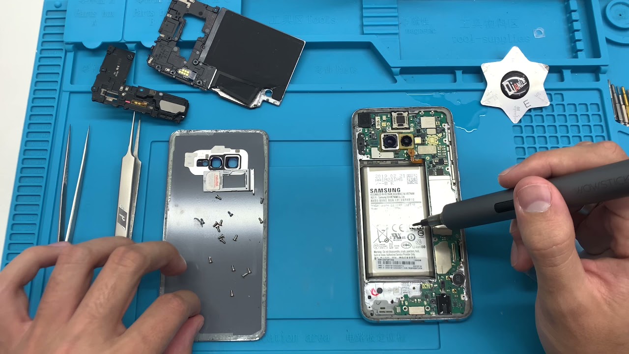 Como abrir e desmontar Galaxy S10e