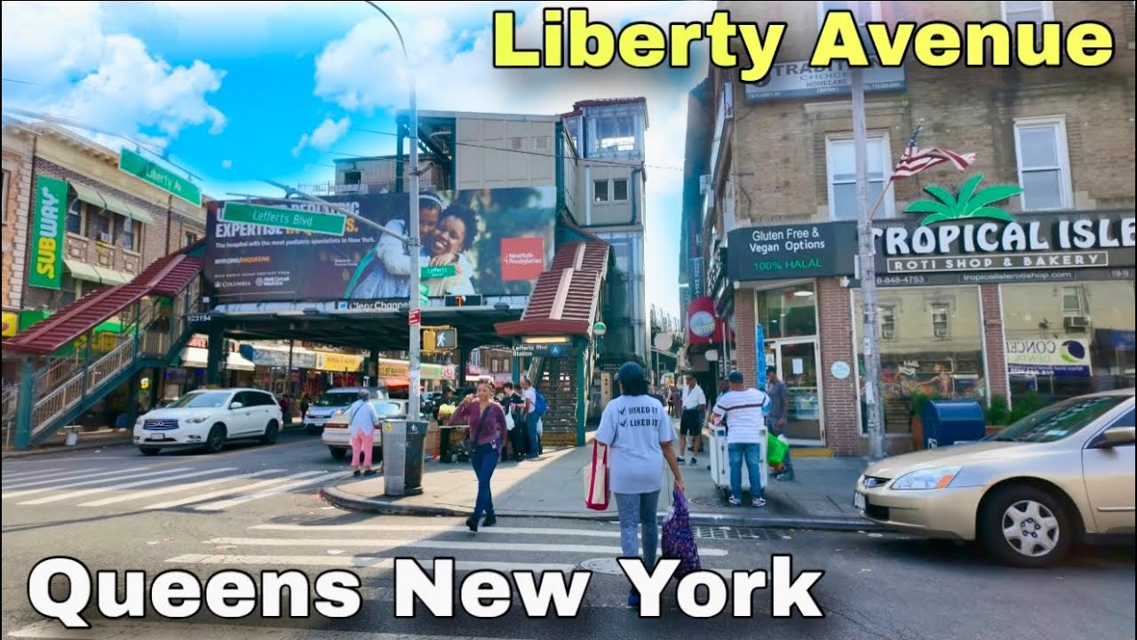 Liberty Avenue Queens New York City Walking Tour Summer 2025