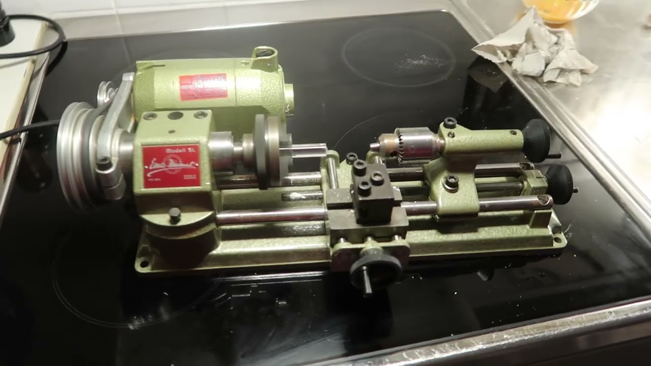 test svarven MVI 7960 Emco-unimat modell SL