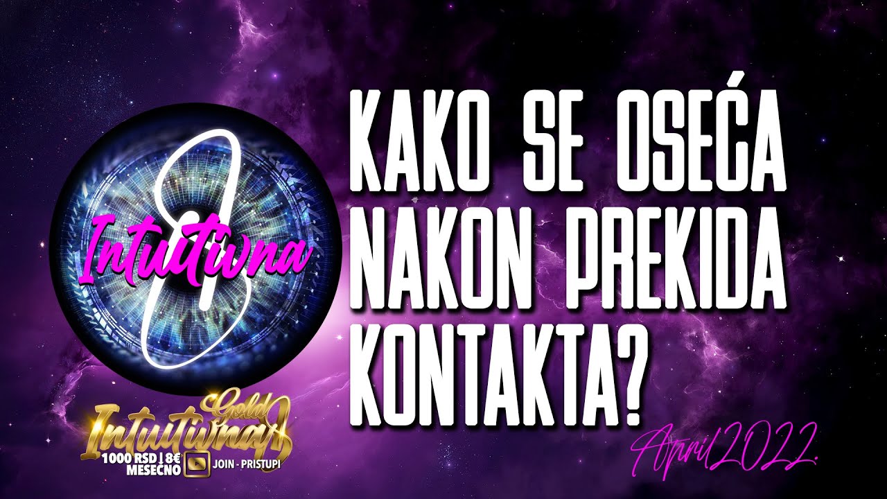 🌟KAKO SE OSEĆA NAKON PREKIDA KONTAKTA?🌟 Tarot citanje 🔮 Grupno otvaranje