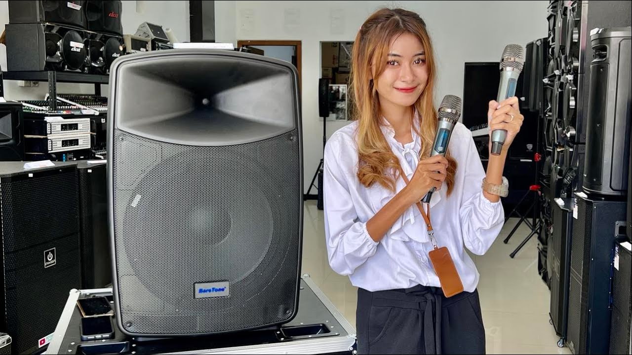 Juara Karaoke emang speaker BARETONE MAX 15 HB Seri Tertinggi