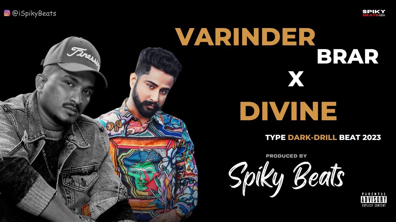 Varinder Brar x Divine Type Dark Drill Beat Instrumental 2023 - 
