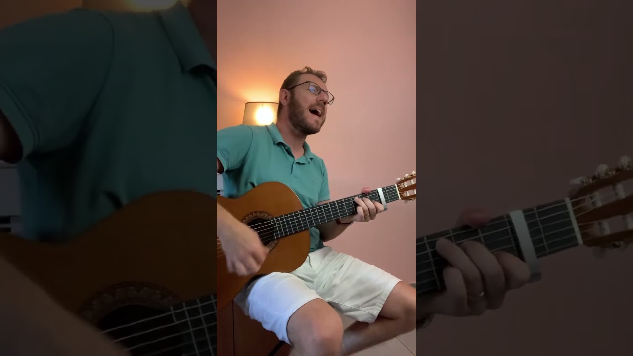 Mon amour de Slimane #coverguitare #slimane #eurovision2024 #monamour
