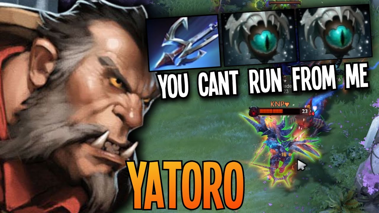 You Cant Run New Meta Lycan 90% Slow By Yatoro | Dota 2 Pro Gameplay