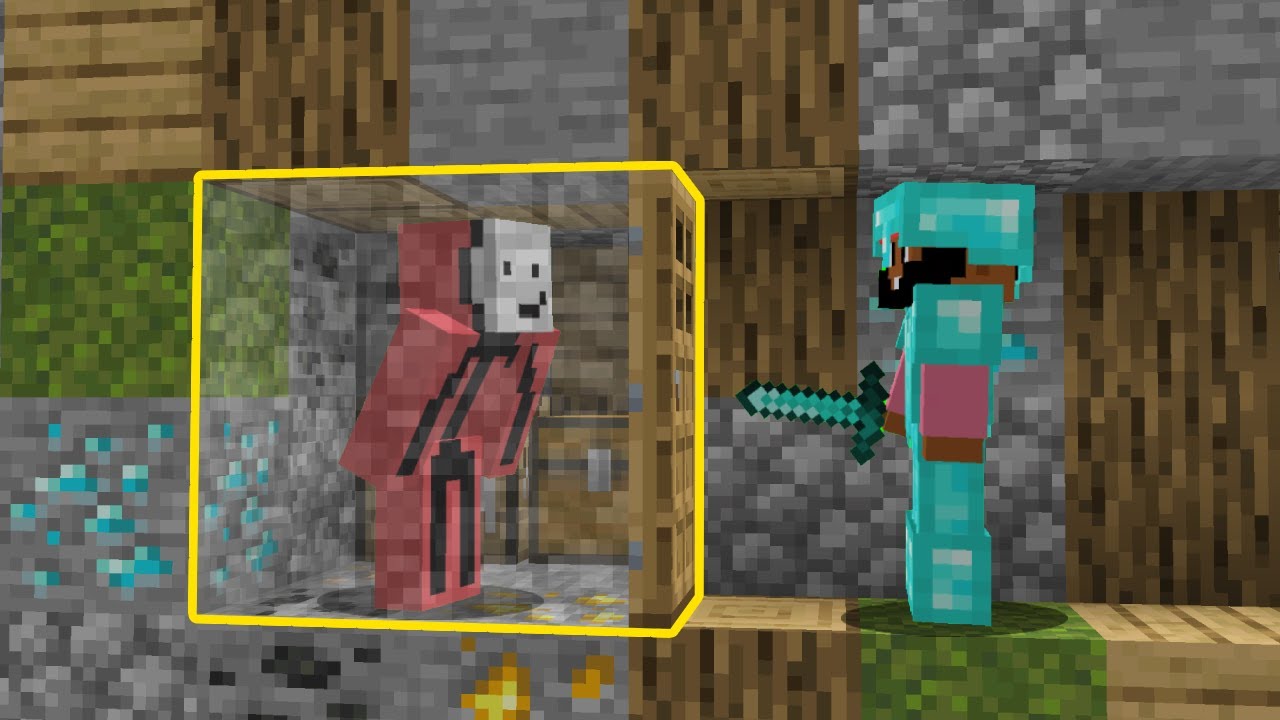 I built a SECRET BASE on Cave Wars