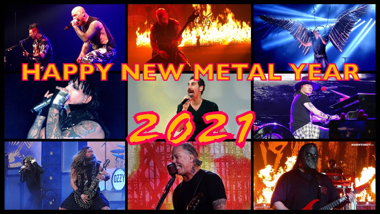 Happy New Metal Year 2021 (4 hours of metal hits! Non Stop Music Live Shows) video: Alex Kornyshev