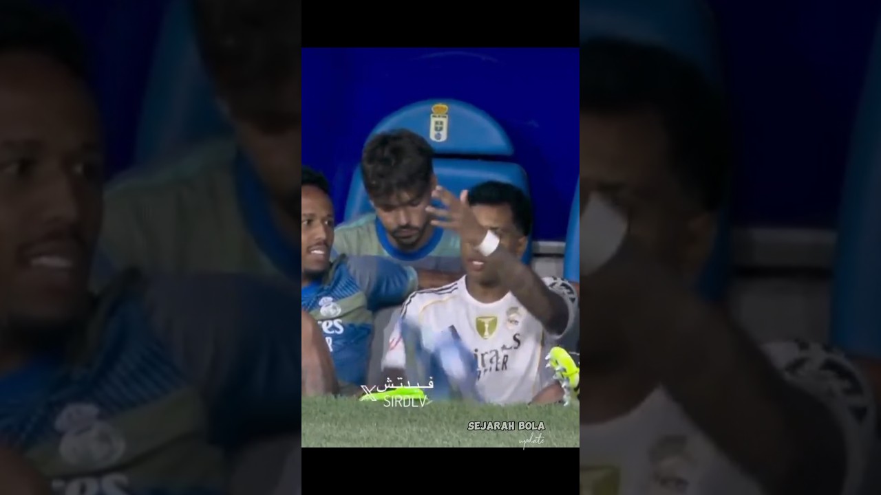 Ini yang dikatakan Rodrygo saat ia marah usai diganti!