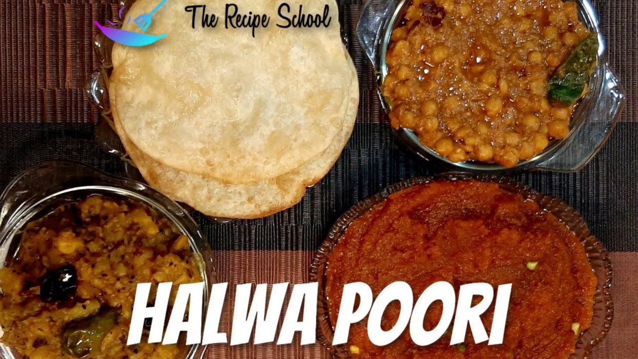 Halwa Poori | Choley Ka Salan | Allo Ki Tarkari | Suji Ka Halwa | The Recipe School