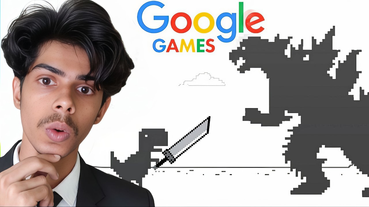 I Found HIDDEN Games Inside Google…