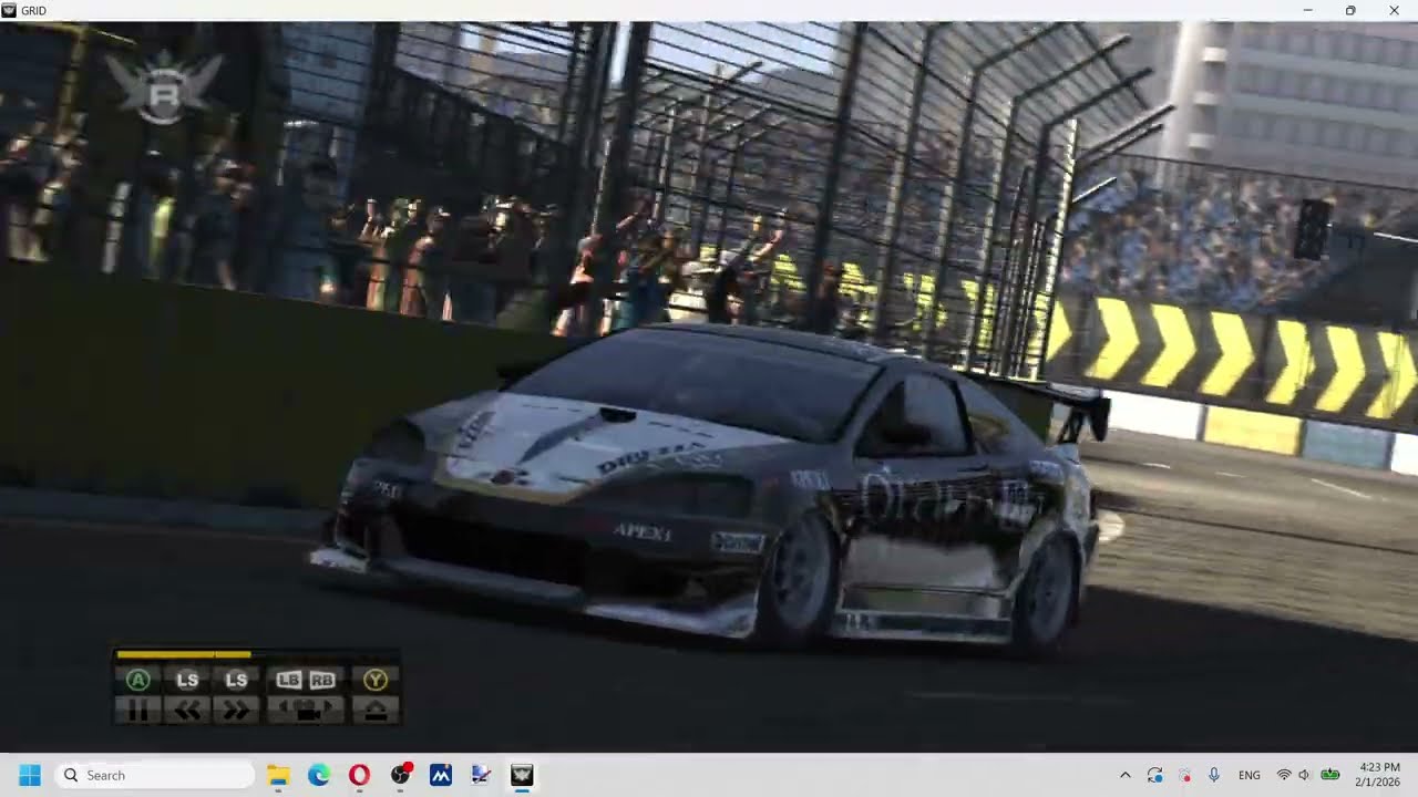 Race Driver GRID Best Replays 280 Long Beach CC HONDA INTEGRA TYPE R DC5 #0 Titas Kovaliovas