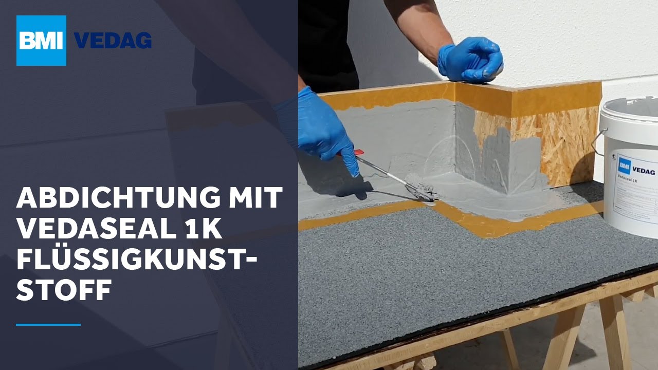 Flachdachabdichtung mit Flüssigkunststoff: Hohlraumfrei in jeder Kante | BMI Vedag