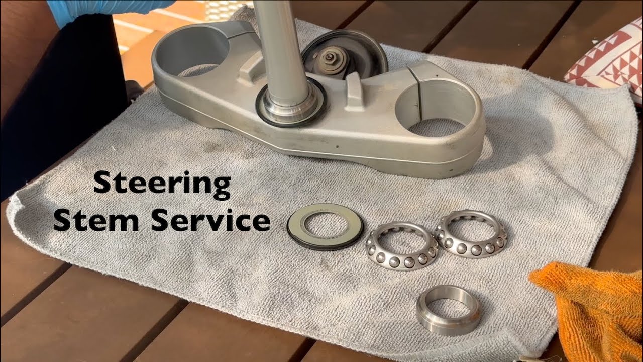 Triumph Tiger 1200 - How to Service Steering Head Bearings
