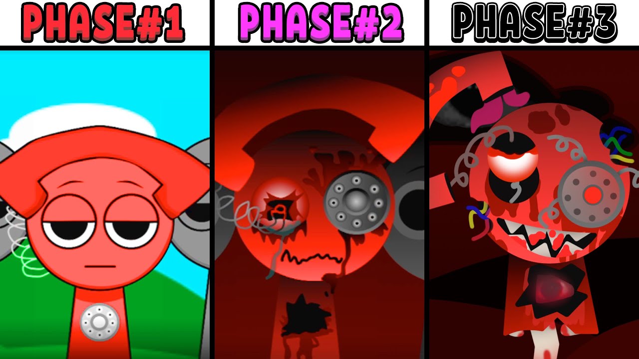 All Phases in New Incredibox Sprunki 2: From Phase 1 to Phase 2