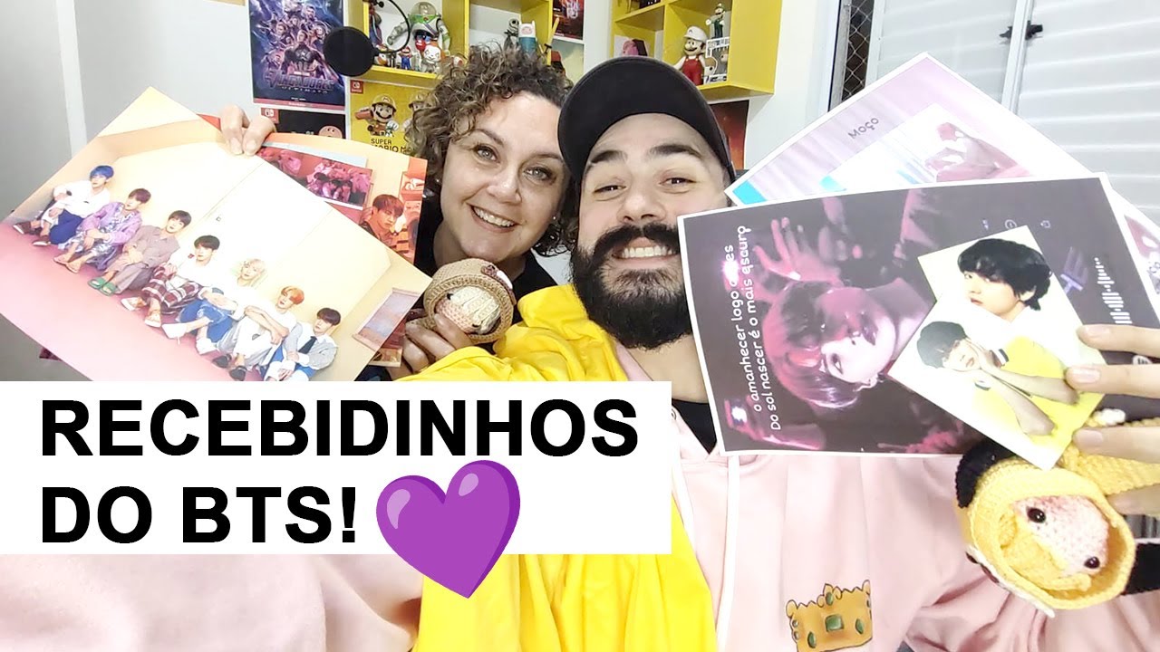 Nossos recebidinhos do BTS | Muito obrigado!!!