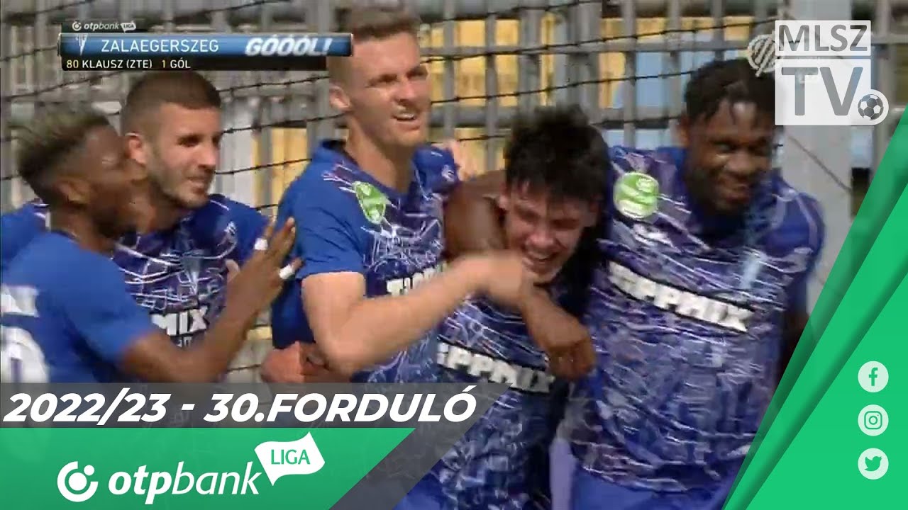 ZTE FC - Puskás Akadémia FC | 2-1 | (2-1) | OTP Bank Liga | 30. forduló | MLSZTV