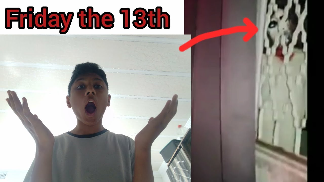 I Reacted To Scary Videos On Friday The 13th!