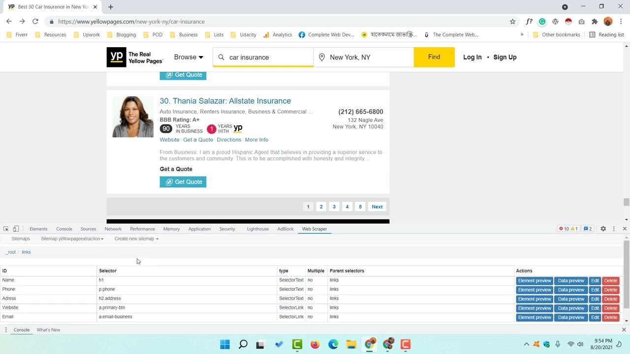 Web Scraping Tutorial: Data Scraping from Websites to Excel  Web Scraper Chrome Extension
