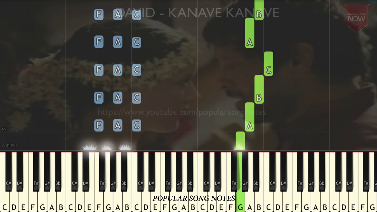DAVID - KANAVE KANAVE (EASY TO PLAY) VERSION