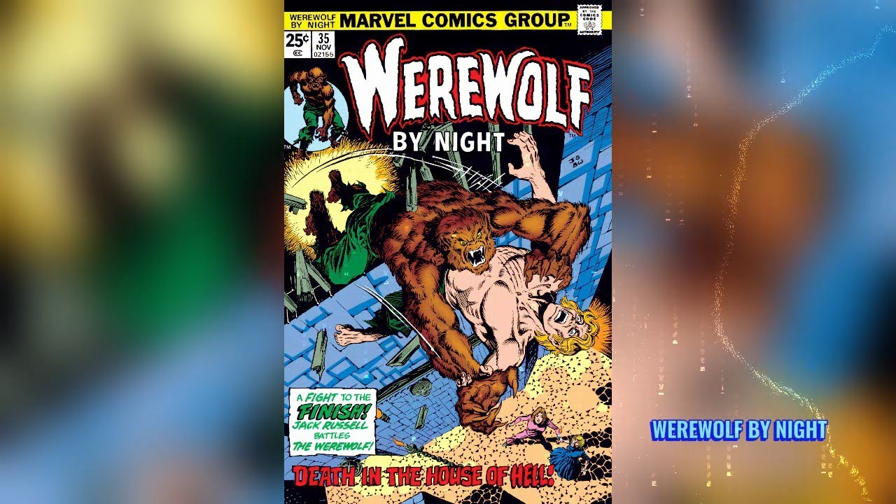 История комиксов Marvel: «Оборотень ночью» № 35 (ноябрь 1975 г.) #marvelcomics