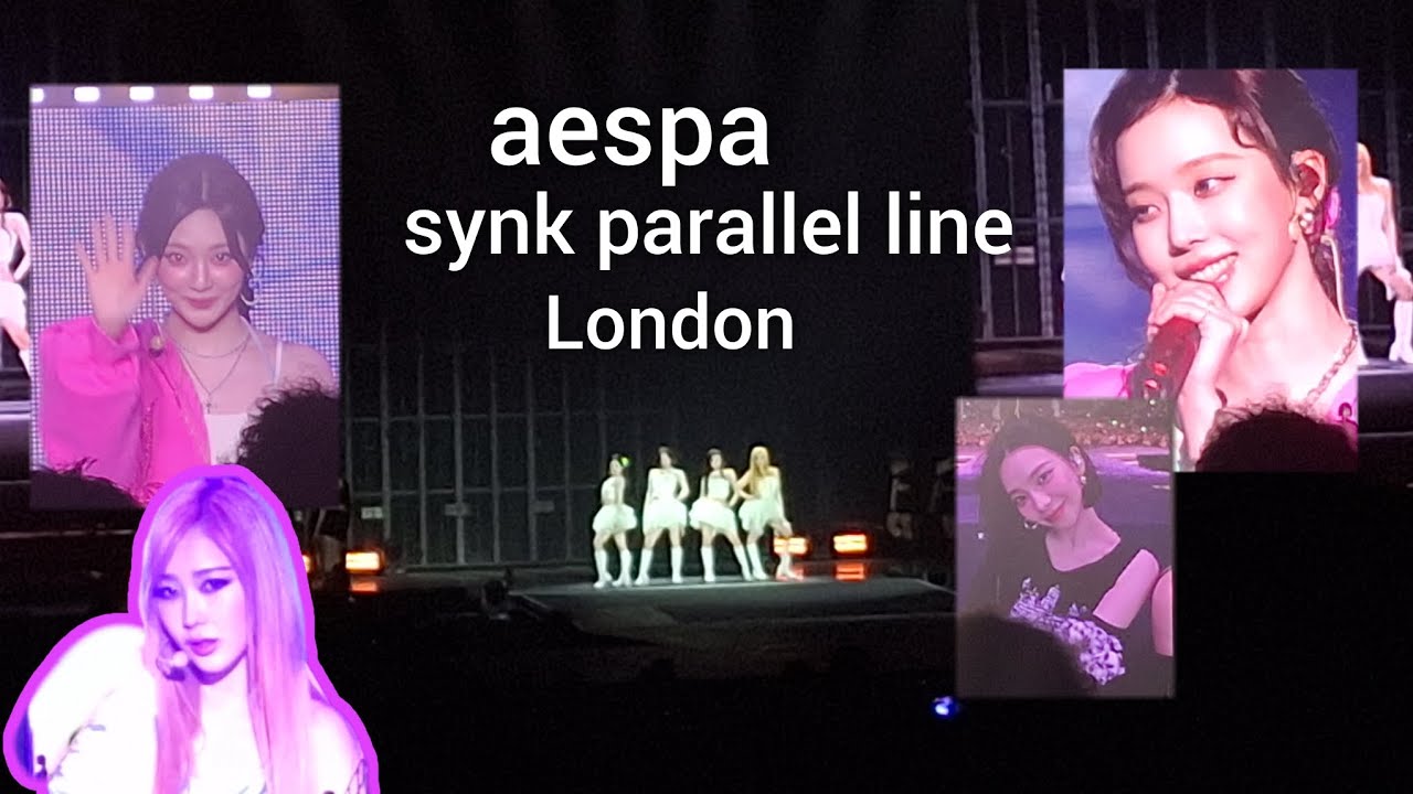aespa 2025 live tour SYNK: PARALLEL LINE in London !!! ‼️ WE WERE NOT QUIET ‼️