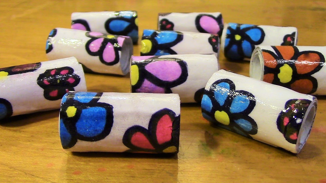 Doodle Art Super Chunky Paper Bead Tutorial