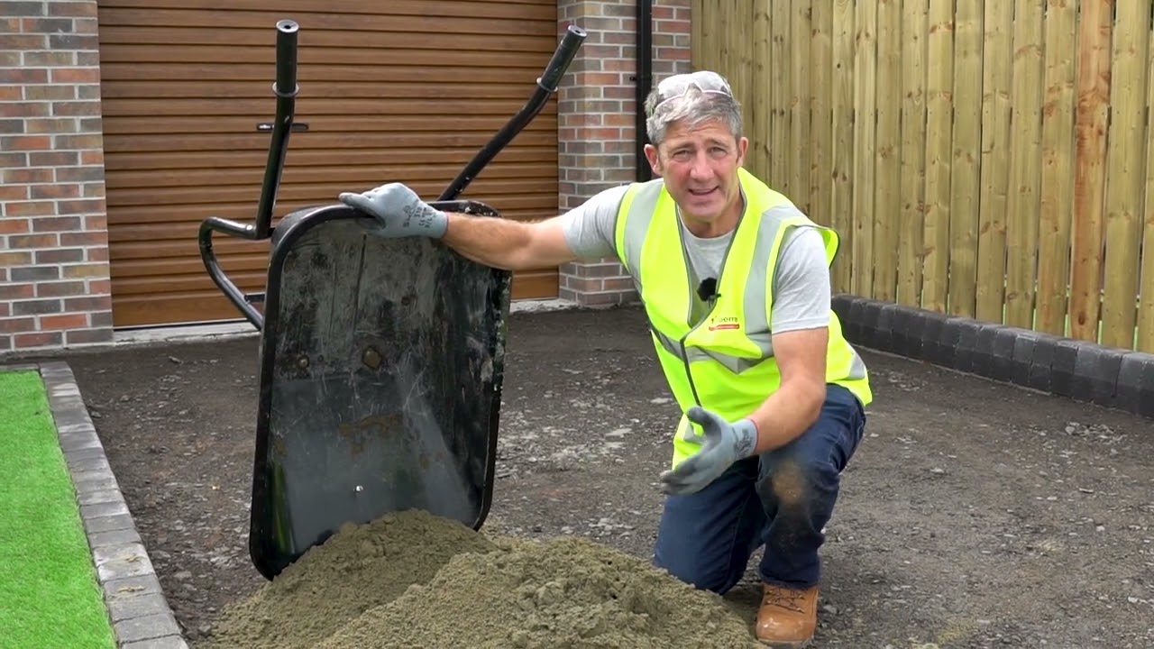 How to lay Tobermore  Tegula Driveway With JB