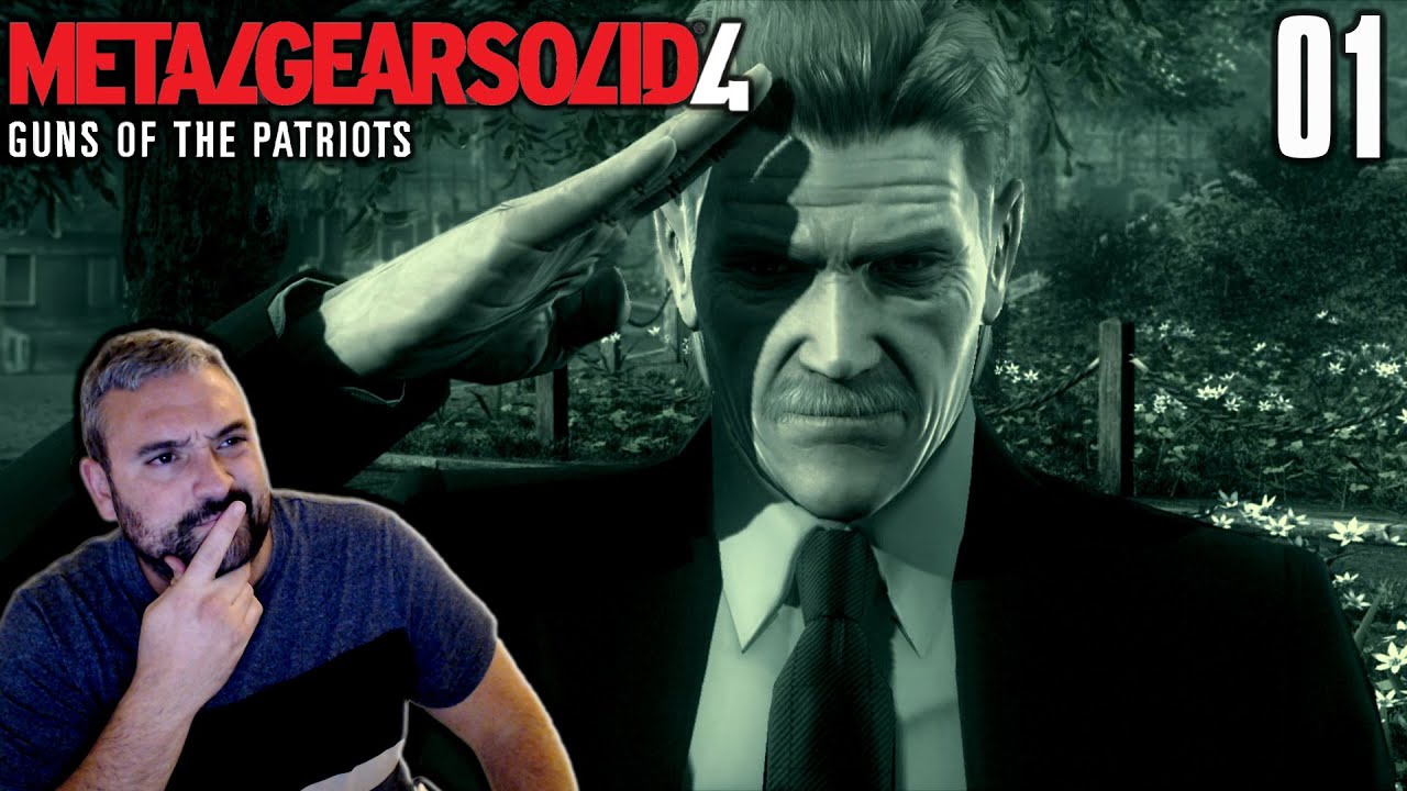Teaching an OLD SNAKE new tricks | First Playthrough | MGS4 - Part 1