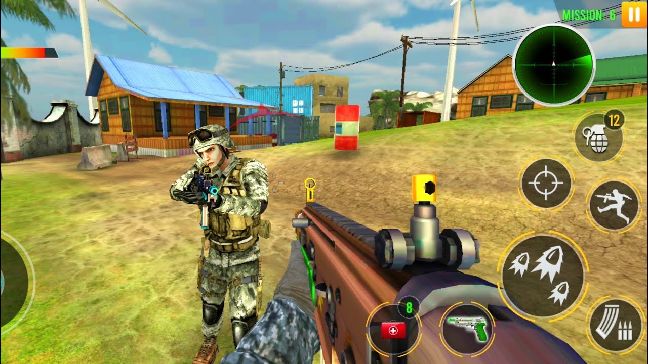 US Commando Fps Shooting Game _ Android GamePlay